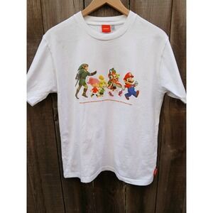 Nintendo Tokyo Shirt Adult  White‎ Mario Inkling Link Animal Crossing M